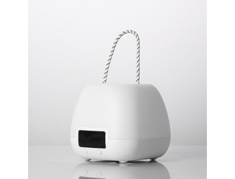 Lámpara de noche, luz nocturna LED, control remoto, luz nocturna para niños con cambio de color, lámpara de mesa recargable con pantalla de reloj, ...