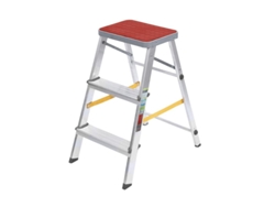 Escalerilla Aluminio ORYX 3 peldaños Uso Doméstico