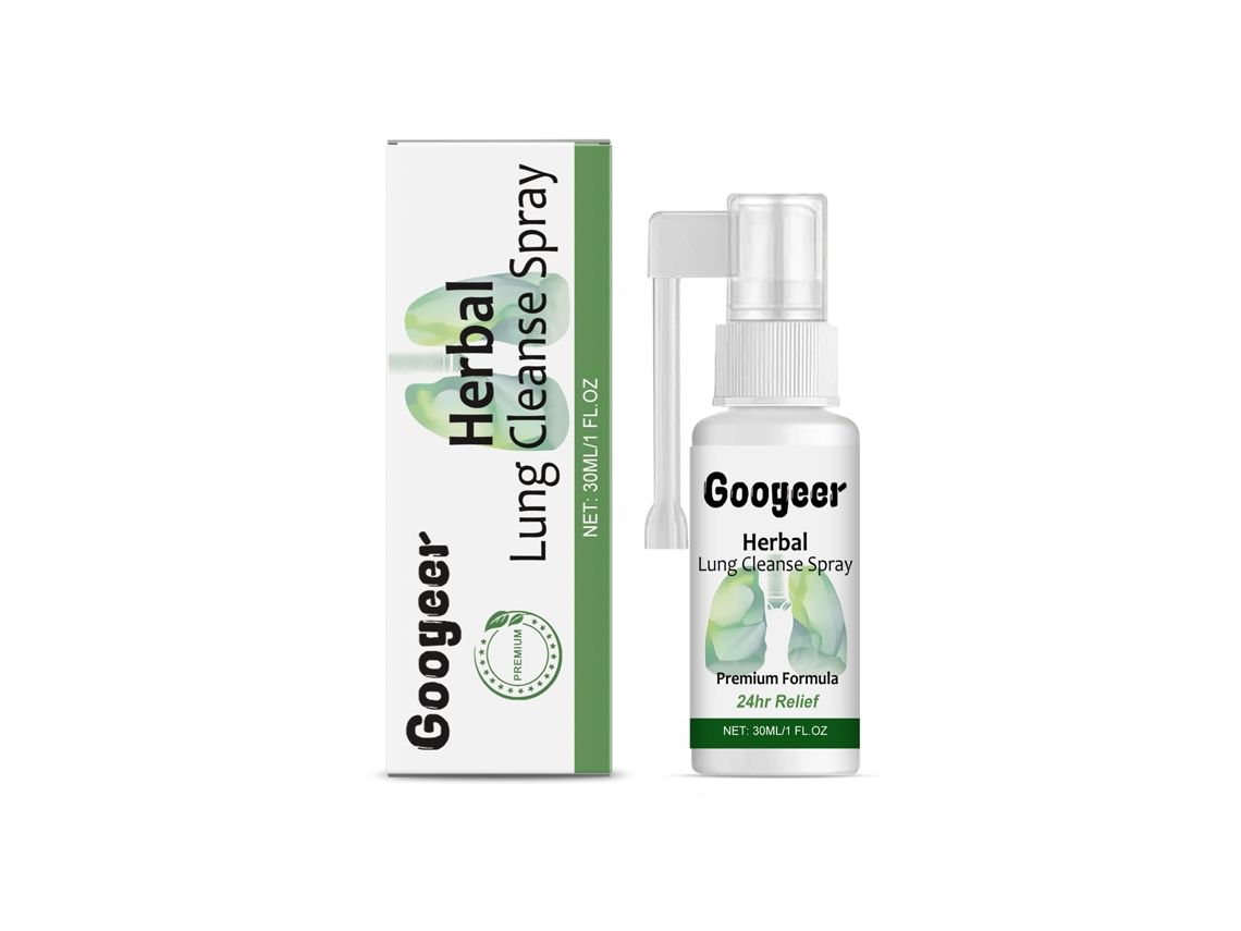 Espray oral de hierbas naturales para la limpieza pulmonar