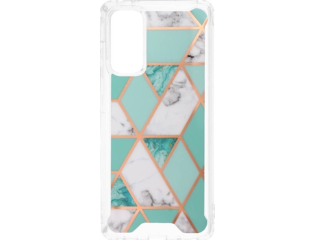 Carcasa Samsung Galaxy S20 FE AVIZAR Híbrido con Esquinas Reforzadas Azul