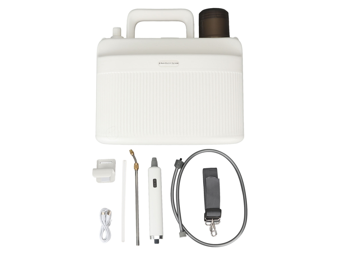 Pulverizador Eléctrico De Mochila Recargable De 2200 Mah Y 5 L Para Jardín, Césped Y Plantas.