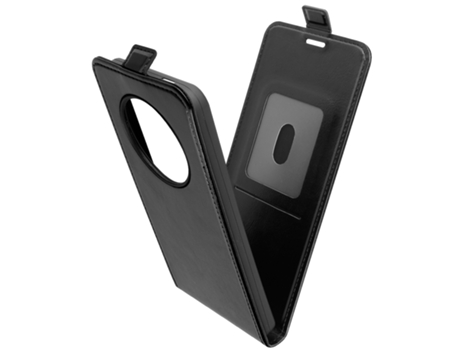 Funda Cierre Vertical Tarjyero para Xiaomi Redmi A3 AVIZAR Piel Negro