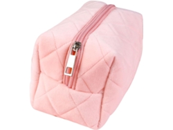 Estuche Rosa De Felpa Para Lápices Para Niñas, Gran Capacidad, Multiusos, Paquete De Almacenamiento