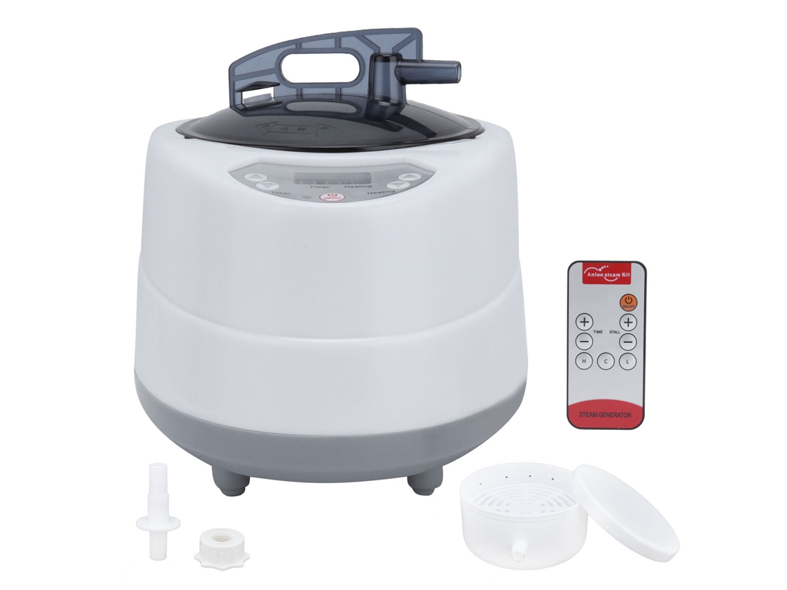 Hervidor De Sauna Portátil De 1000 W Y 2,0 L De Acero Inoxidable 304 Para Desintoxicación Y Relajación En El Hogar. Enchufe Australiano.