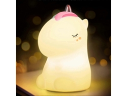 Luz nocturna para bebés. Preciosa luz nocturna LED de silicona para bebés con función táctil. Rosewell