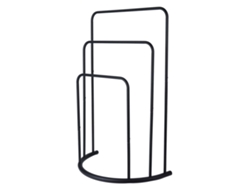 Toallero BATHROOM SOLUTIONS Negro Metal