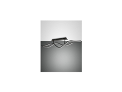 Lámpara de techo colgante LED Sinuo 36W Negro 3666-65-101 FABAS LUCE