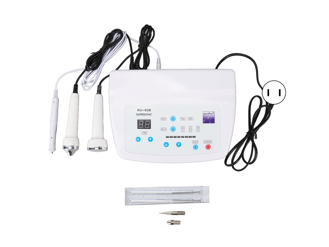 Máquina de belleza facial ultrasónica para tonificar y blanquear la piel