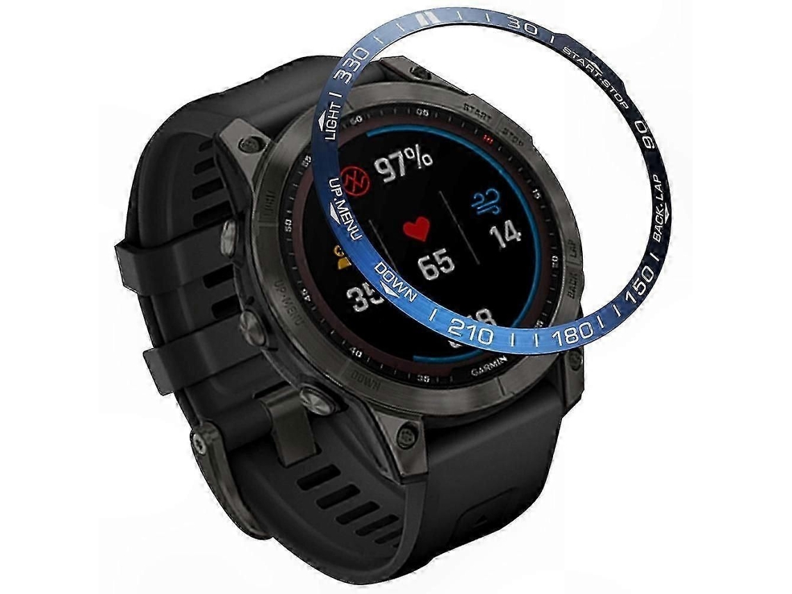 Anillo protector metálico antiarañazos GOKOCO para smartwatch GPS