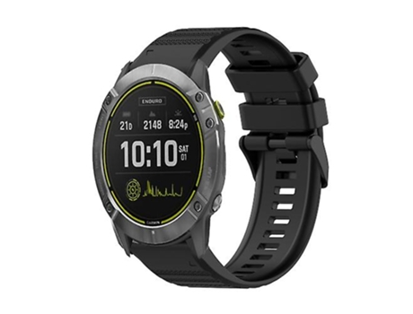 Correa Smartwatch Para Garmin Enduro 26Mm Negra VENISYMLIS