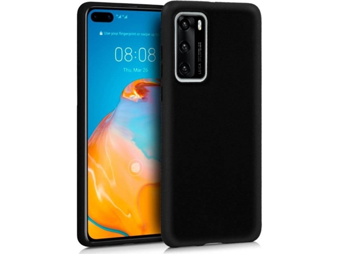 Carcasa Huawei P40 Pro COOL Silicona Negro