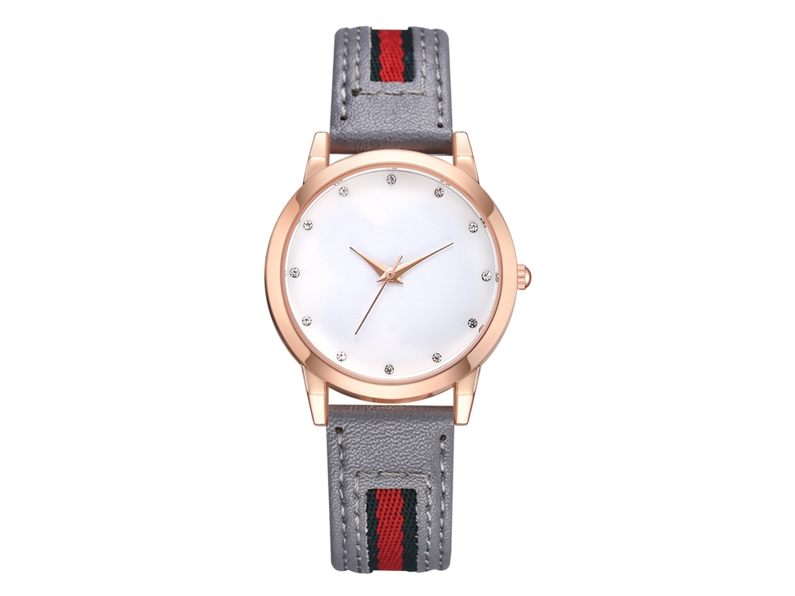 Reloj De Pulsera De Lujo Para Mujer Xr3369 De Cuarzo, Color Gris.