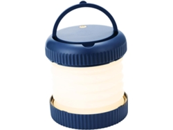 Lámpara De Tienda De Campaña Led Azul Plegable De Abs, Recargable Por Usb, Luz Portátil Multifuncional Para Acampar.
