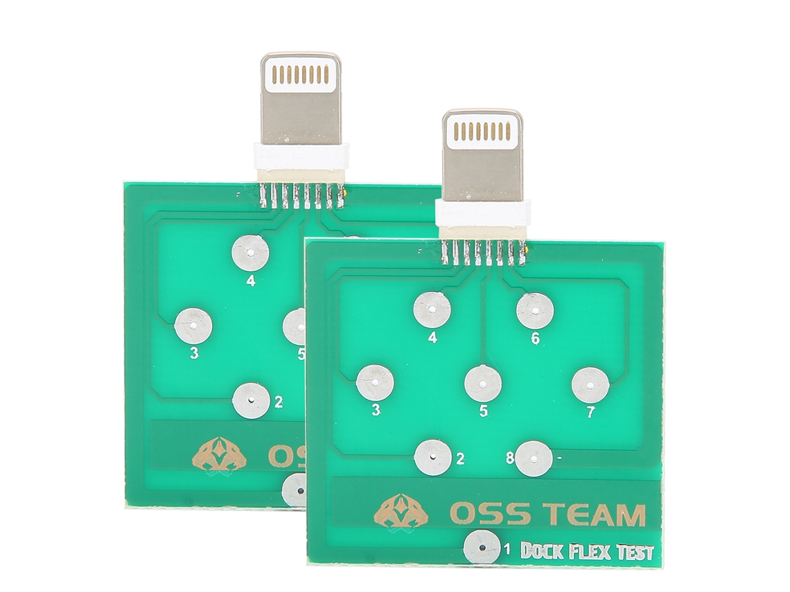 2 Piezas De Tablero De Prueba De Docking Profesional Puerto De Carga De Batería Usb De 5 Pines Herramienta Fácil De Prueba Y Reparación Para Prueba De Batería De Teléfonos Ios Tablero De Prueba De Docking Herramienta De Prueba De Puerto De Carga Tablero De Prueba De Batería De Docking Probador De Batería De Teléfonos Tablero De Prueba No Requiere Desmontaje Para La Prueba De Enchufe De Cola Y Batería