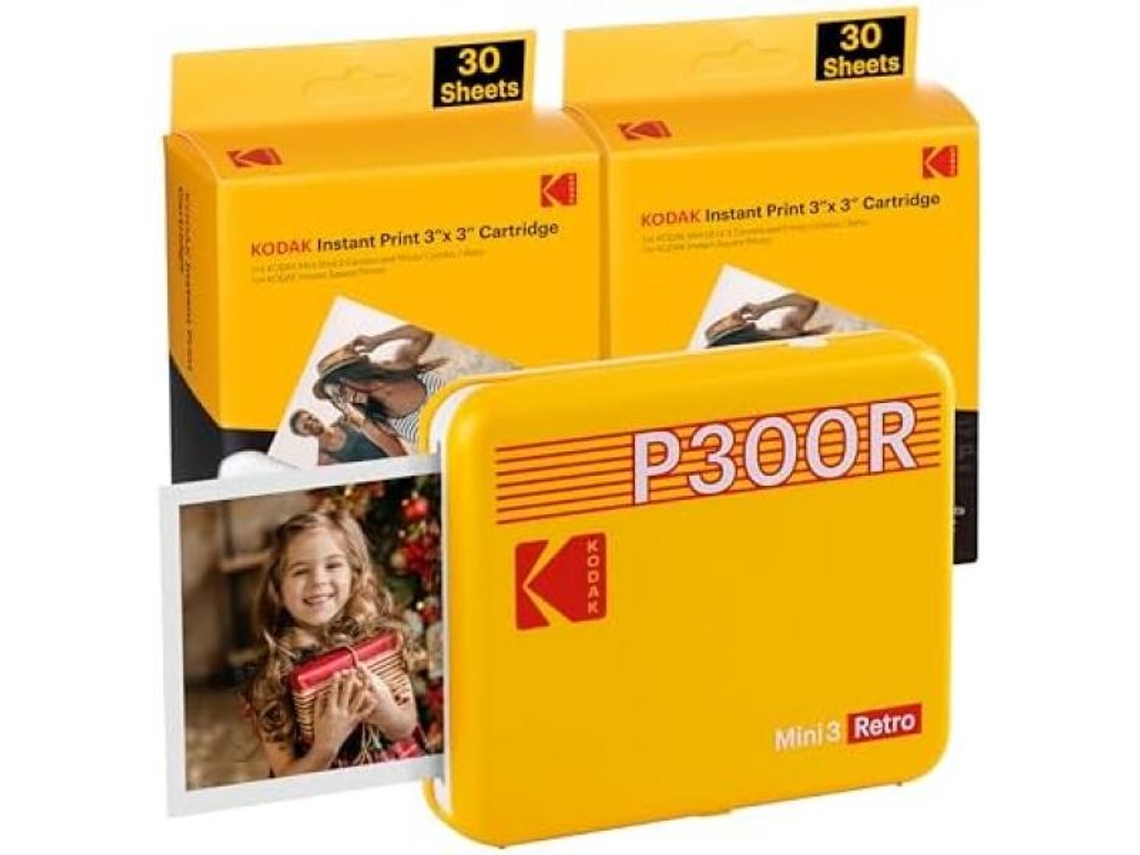 Mini 3 Era Amarillo 3X3 60 Hojas KODAK
