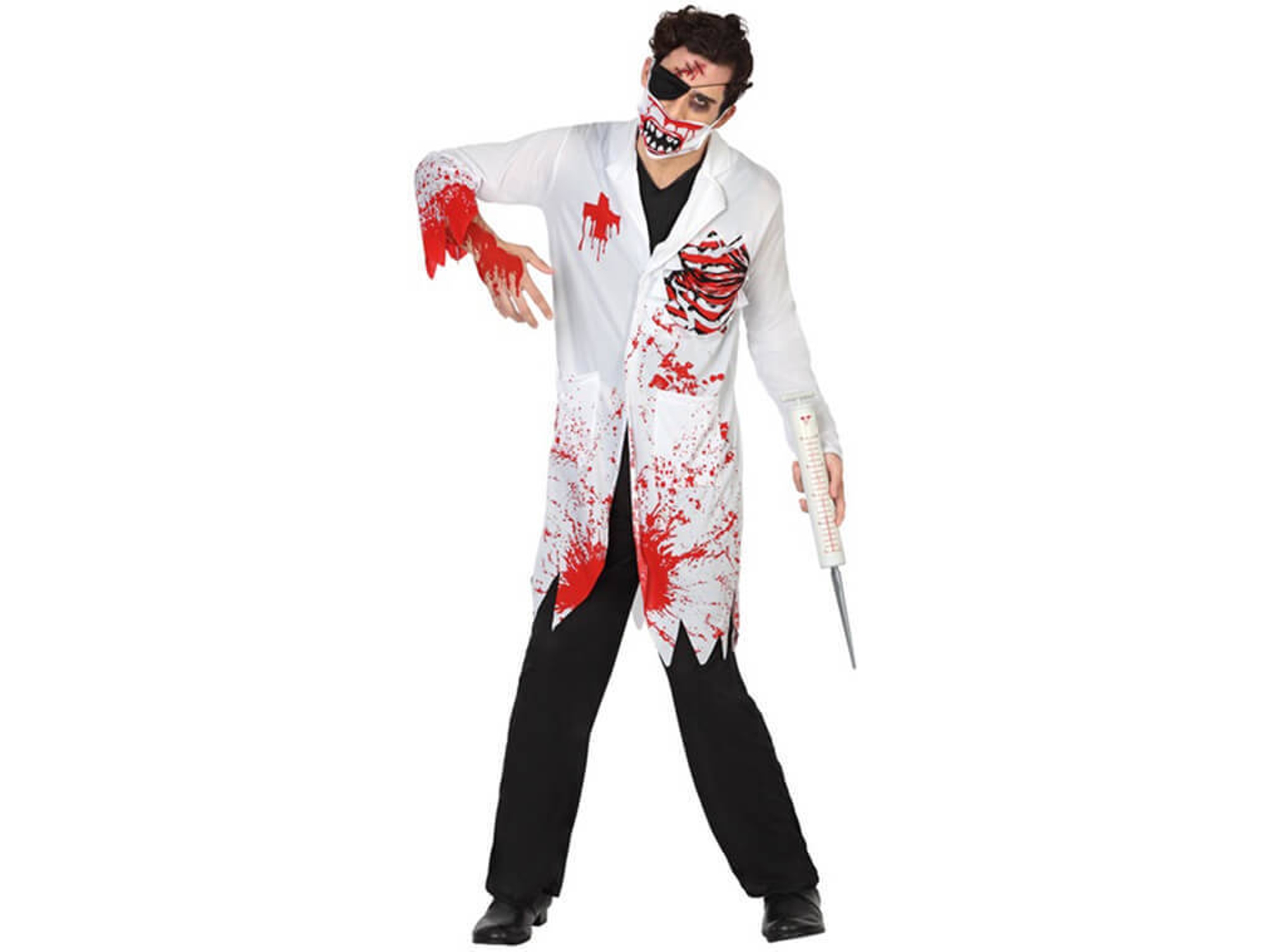 Disfraz de Hombre DISFRAZZES Doctor Sangriento (Talla: XL)