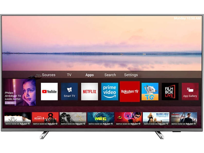 TV PHILIPS 50PUS6754/12 (LED - 50'' - 127 cm - 4K Ultra HD - Smart TV)