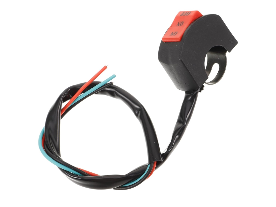 Juego De 4 Botones De Control Led Para Manillar De Motocicleta Eléctrica, Faro Principal/secundario.