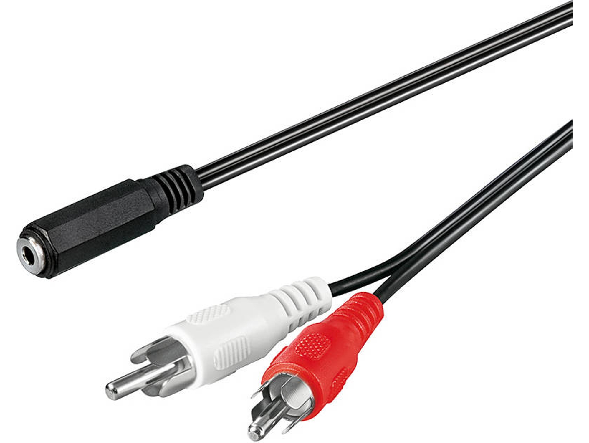 Cable de Audio GOOBAY (1.4 m - Negro)