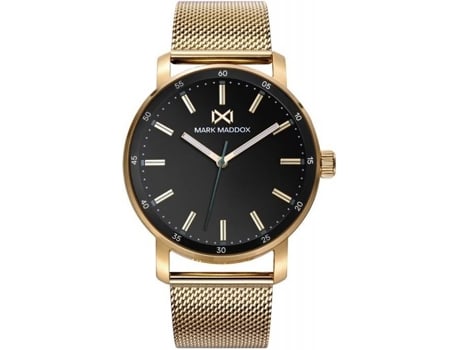 Reloj MARK MADDOX Hombre (Acero - Dorado)