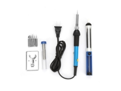 Soldador Eléctrico Ajustable Con Cable Portátil De 60 W Y 200-450 ℃.