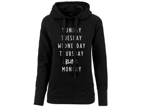Sweatshirt para Mujer MISTER TEE (L - Negro)