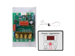 Regulador De Voltaje Con Controlador Scr De 6000 W Y 220 V Ca Para Termostato Con Atenuador De Velocidad