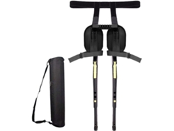 Taburete tipo silla - Sin reposapiés - Función de transporte ergonómica - Soporte para piernas - Ligero