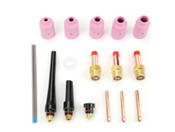 Juego De 18 Consumibles Y Accesorios Para Antorcha De Soldadura Tig, Series Wp-17/18/26