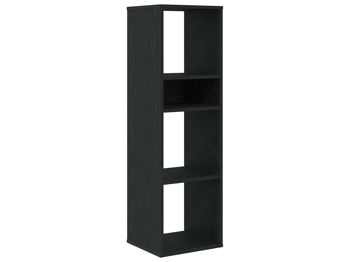 Estantería 34x31x112 cm Derivados de Madera Negro MAISON EXCLUSIVE