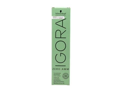 Tinte Permanente SCHWARZKOPF Igora Zero Amm Beige Rubio Platino Ceniza Nº 10-14 60 ml