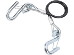 Cable de seguridad ajustable para remolques, capacidad de carga de 3500 lb, 27,6 pulgadas (70 cm). SFUSHOS (1588 kg)