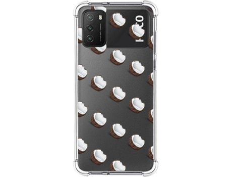Carcasa Xiaomi POCO M3 / Redmi 9T TUMUNDOSMARTPHONE Cocos Multicolor