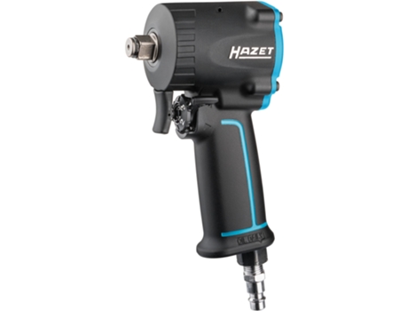 HAZET 9012M-1 Llave de Impacto Extracorta: Par de Desbloqueo Máximo Nm: 1200 Nm Cuadrado Macizo 1/2 Pulgadas 12 5 Mm 80 Mm Mecanismo Percutor a Ma