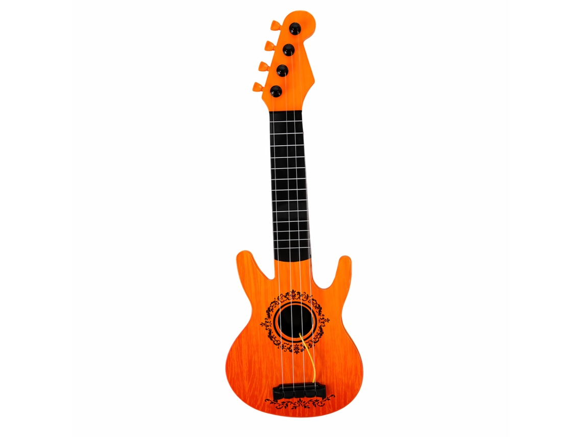 Guitarra Infantil De Brincar - Sound Of Dream Liu Ba Ling S-b24 Amarelo