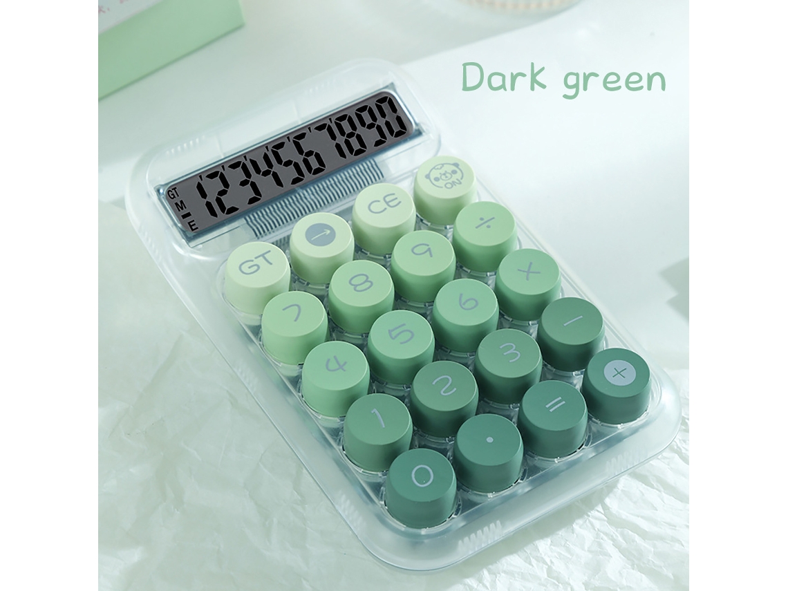 Calculadora de oficina Csyy 819pro (Verde degradado)