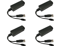Divisor Poe Micro-usb 4x De 48v A 5v 2a / 3a Fuente De Alimentación Mini Usb
