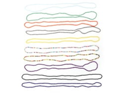 2026-10 Piezas Cadenas De Perlas Para Cintura Africana 39cm Hechas A Mano Ajustables Para Mujeres Niñas