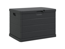 Caja de almacenamiento de jardín antracita EXCLUSIVA DE LA CASA