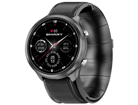 Smart Watch multifuncional, pantalla Full Touch IPS HD de 1,3 pulgadas, 30 días en espera, negro BISBISOUS