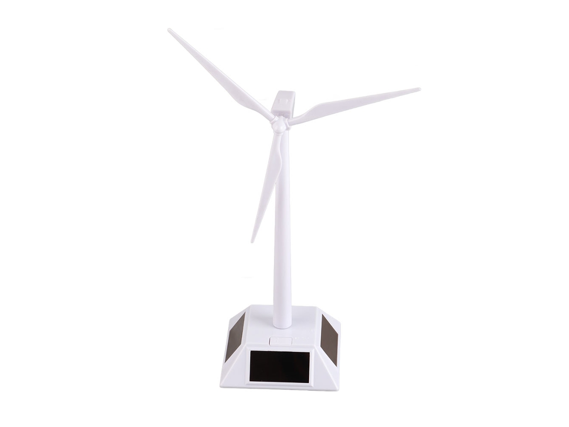 Juguetes educativos 3D de energía solar y eólica para decoración