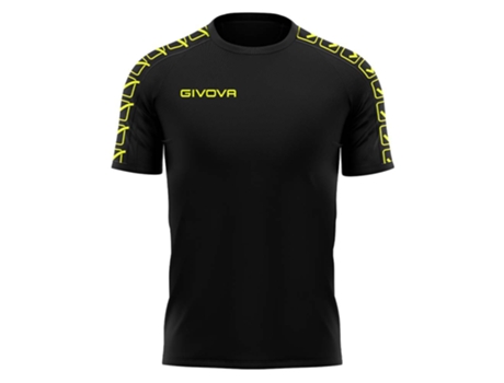 Camiseta de Hombre para Fútbol GIVOVA Mangas Curtas Poly Band Naranja (XL)