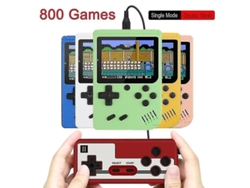 Consola De Videojuegos Retro 800 En 1, Reproductor De Juegos Portátil De Bolsillo, Consola De Juegos De Tv, Salida Av Mini H