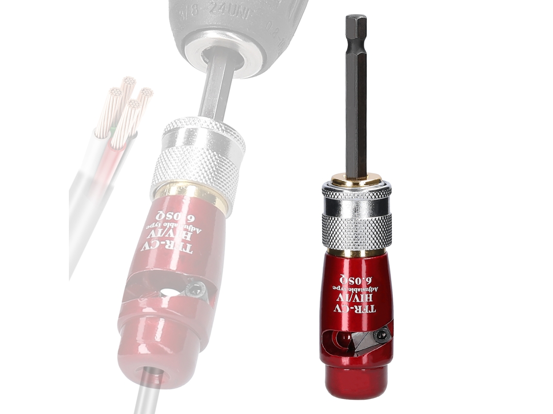 Pelacables Para Taladros Eléctricos De Aleación De Aluminio - Herramienta Práctica