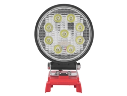 Lámpara De Trabajo Led Inalámbrica De 27 W, 2400 Lúmenes, 6000 K, 2 Velocidades, Batería M18, Portátil, De Alto Brillo.