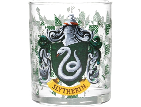 Copo Slytherin Hogwarts Harry Potter Cristal 300 Mls