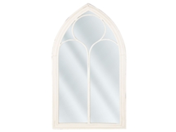 Espejo BELIANI Trelly de Metal Blanco 62x5x113