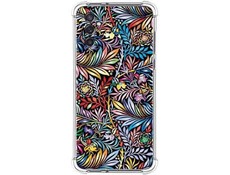 Carcasa Samsung Galaxy M52 5G TUMUNDOSMARTPHONE Dibujos Antigolpes Flores 04 Multicolor