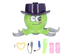 Yncm-máquina De Burbujas Automática Pulpo, Generador De Burbujas Para Niños, Juguete De Burbujeo