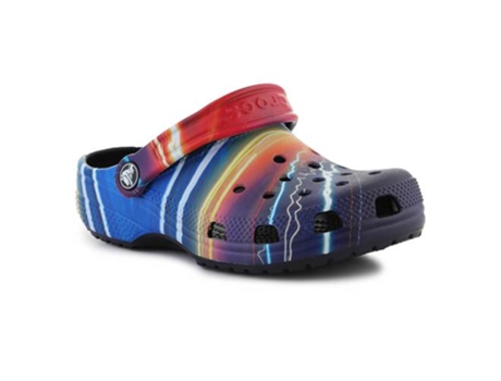 Zuecos CROCS Classic Meta Scape Azul (29)